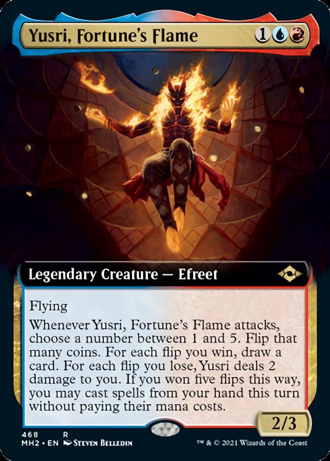 Yusri, Fortune's Flame (Extended Art) [Modern Horizons 2] | Tacoma Games