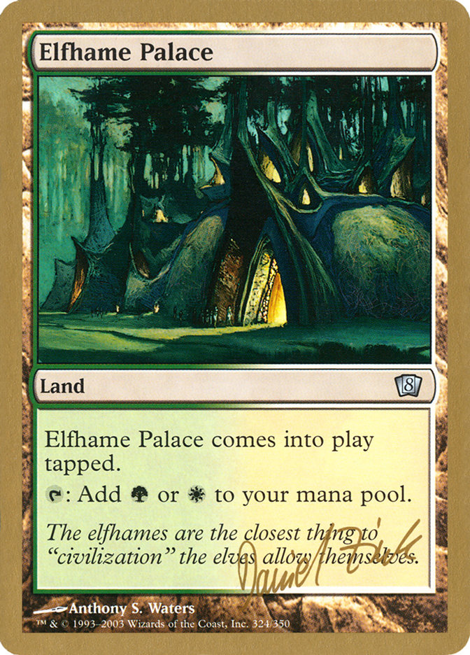 Elfhame Palace (Daniel Zink) [World Championship Decks 2003] | Tacoma Games