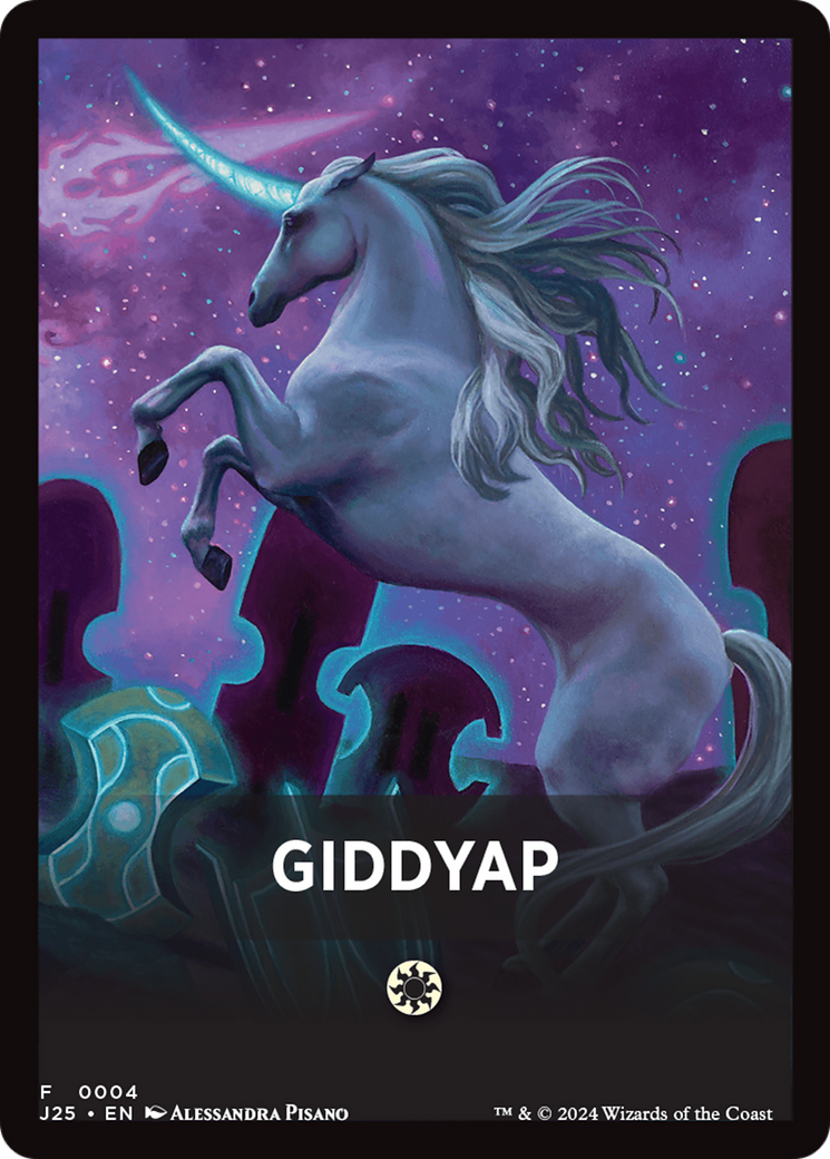 Giddyap Theme Card [Foundations Jumpstart Front Cards] | Tacoma Games