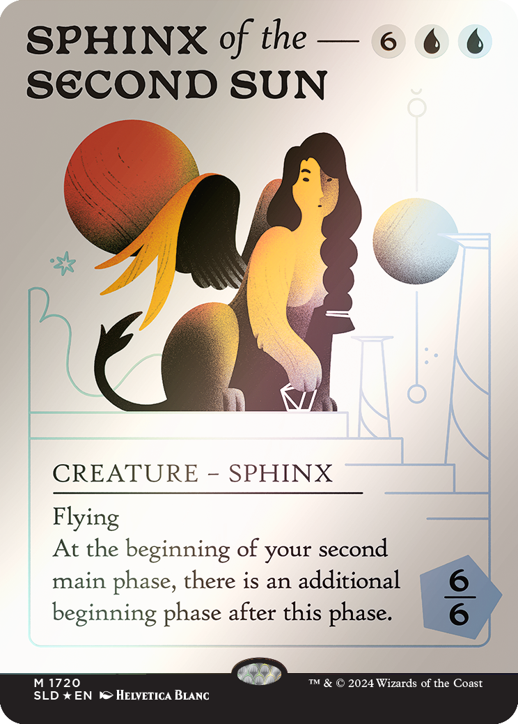 Sphinx of the Second Sun (Rainbow Foil) [Secret Lair Drop Series] | Tacoma Games