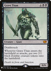 Grave Titan [Mystery Booster] | Tacoma Games