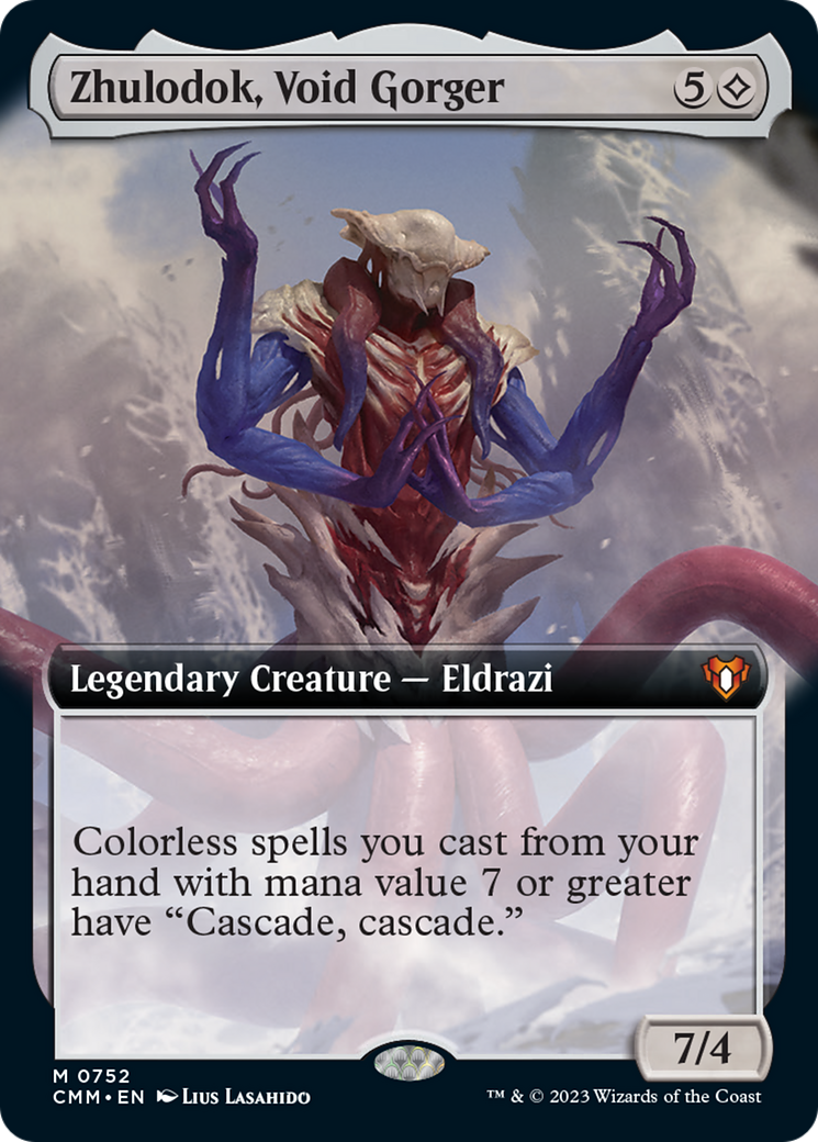 Zhulodok, Void Gorger (Extended Art) [Commander Masters] | Tacoma Games