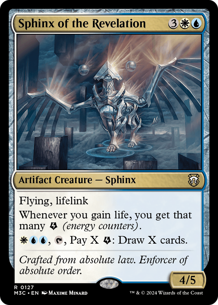 Sphinx of the Revelation (Ripple Foil) [Modern Horizons 3 Commander] | Tacoma Games