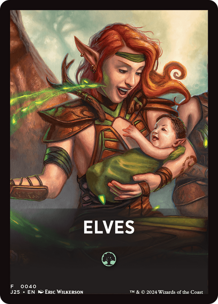 Elves Theme Card [Foundations Jumpstart Front Cards] | Tacoma Games