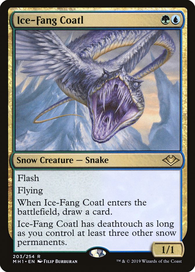 Ice-Fang Coatl [Modern Horizons] | Tacoma Games