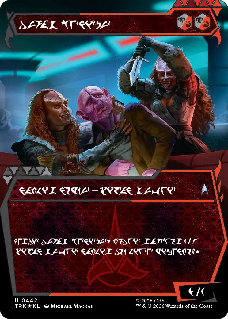 The Duras Sisters (Showcase) (Klingon) [Star Trek] | Tacoma Games