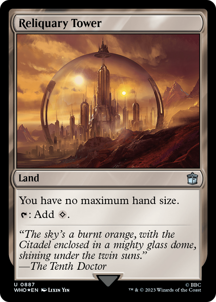 Reliquary Tower (Surge Foil) [Doctor Who] | Tacoma Games