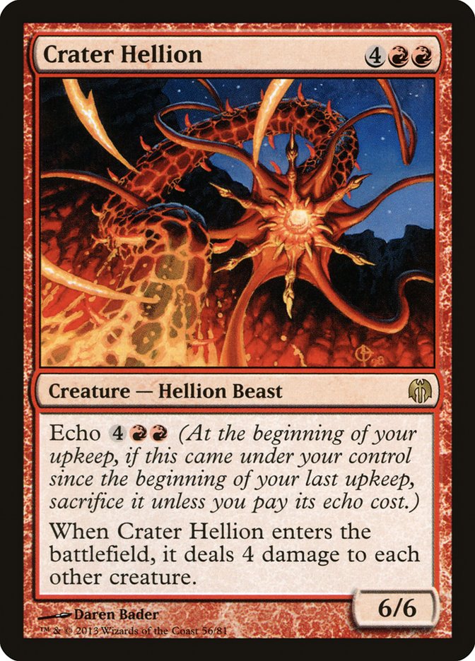 Crater Hellion [Duel Decks: Heroes vs. Monsters] | Tacoma Games