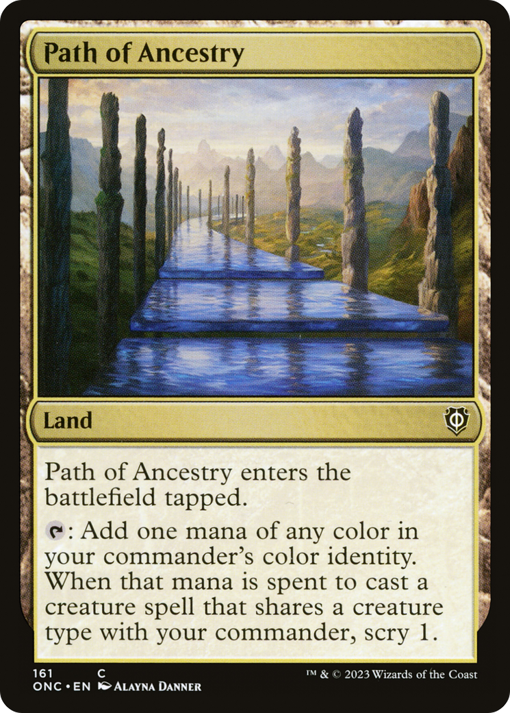 Path of Ancestry [Phyrexia: All Will Be One Commander] | Tacoma Games
