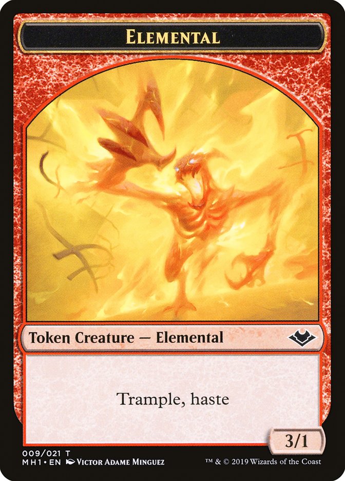 Elemental Token (009/021) [Modern Horizons Tokens] | Tacoma Games