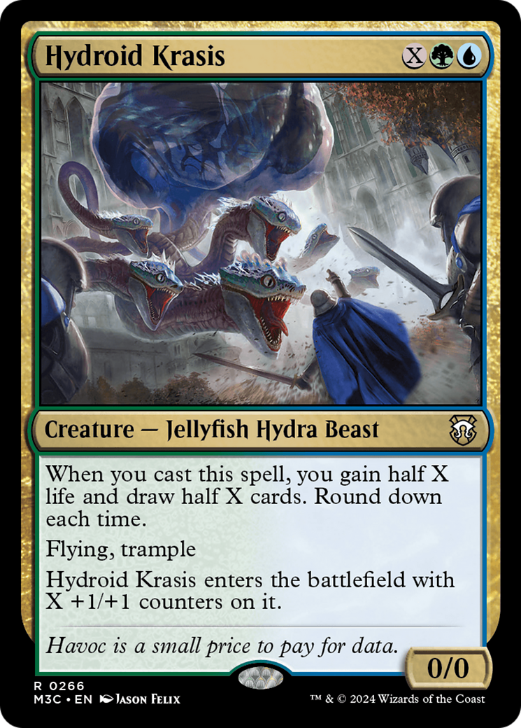 Hydroid Krasis (Ripple Foil) [Modern Horizons 3 Commander] | Tacoma Games