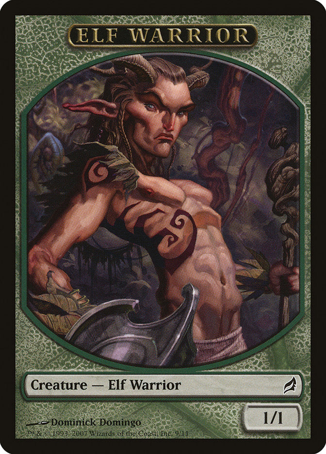 Elf Warrior Token [Lorwyn Tokens] | Tacoma Games