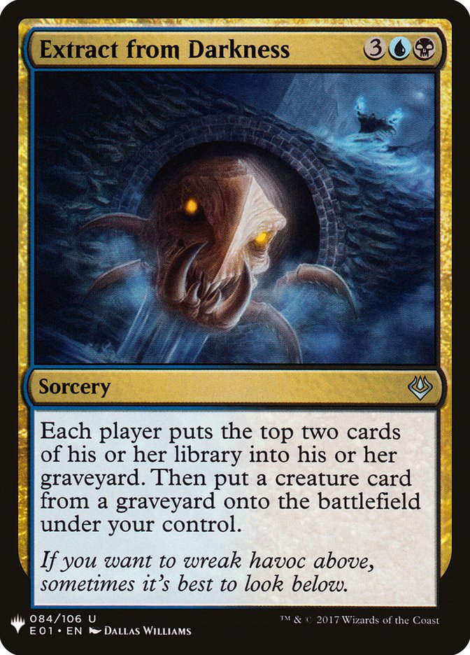 Extract from Darkness [Mystery Booster] | Tacoma Games