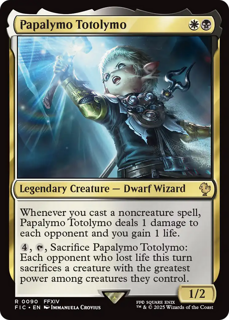 Papalymo Totolymo [FINAL FANTASY Commander] | Tacoma Games