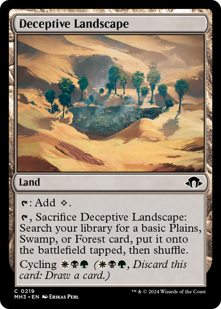 Deceptive Landscape [Modern Horizons 3] | Tacoma Games