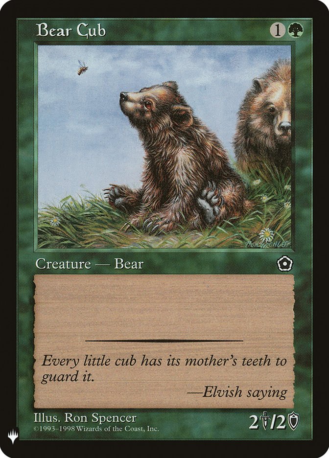 Bear Cub [Mystery Booster] | Tacoma Games
