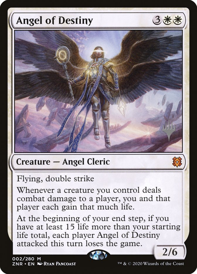 Angel of Destiny (Promo Pack) [Zendikar Rising Promos] | Tacoma Games