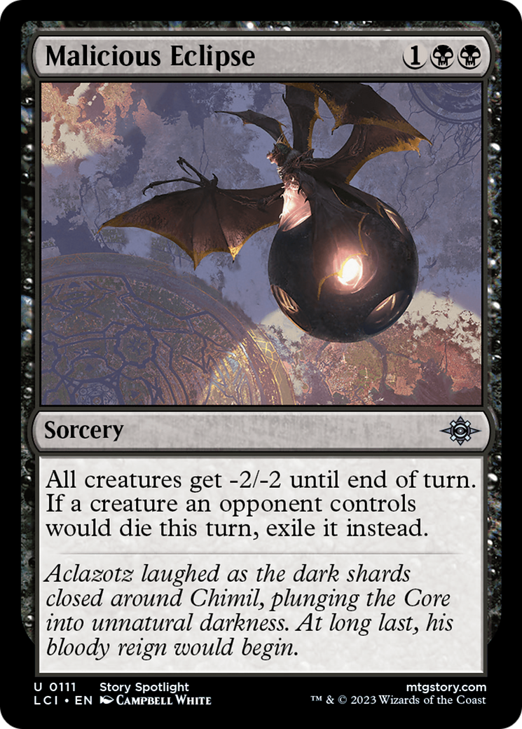 Malicious Eclipse [The Lost Caverns of Ixalan] | Tacoma Games