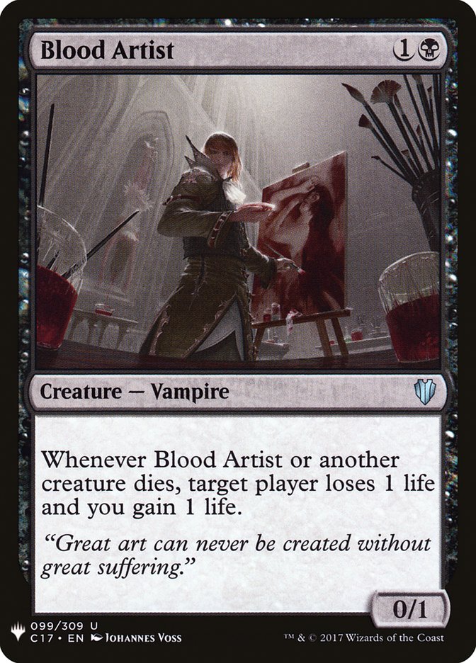 Blood Artist [Mystery Booster] | Tacoma Games