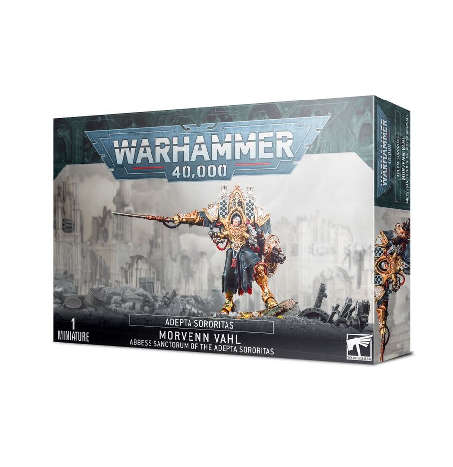 Morvenn Vahl, Abbess Sanctorum of the Adepta Sororitas | Tacoma Games