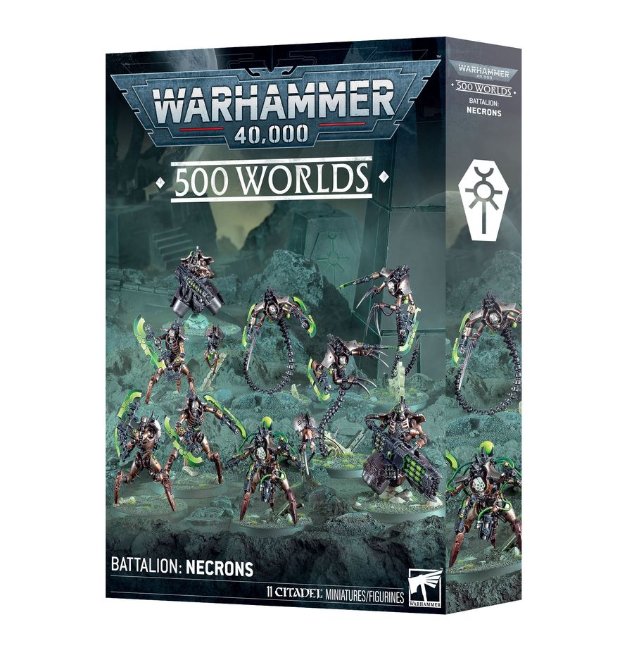 500 Worlds Battalion: Necrons | Tacoma Games