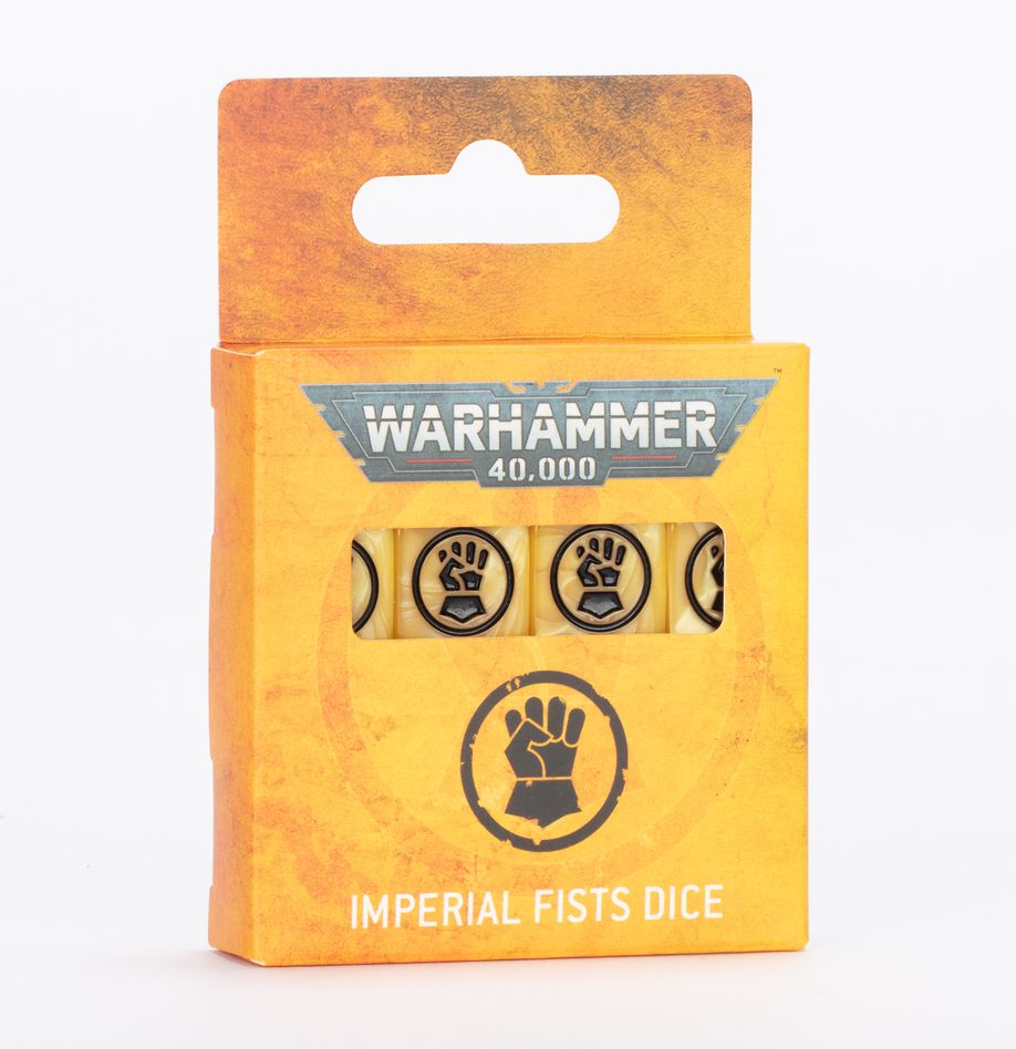 Imperial Fists Dice | Tacoma Games