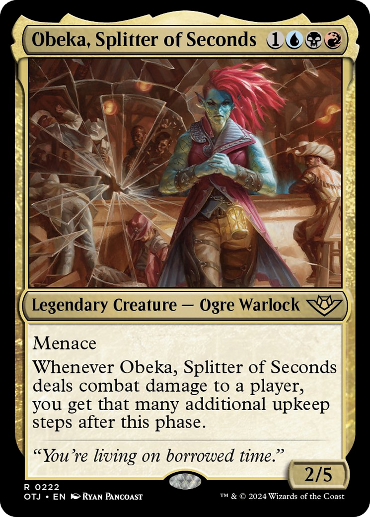 Obeka, Splitter of Seconds [Outlaws of Thunder Junction] | Tacoma Games