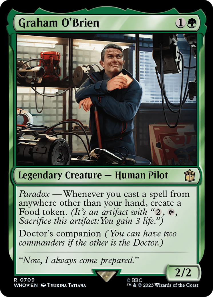 Graham O'Brien (Surge Foil) [Doctor Who] | Tacoma Games