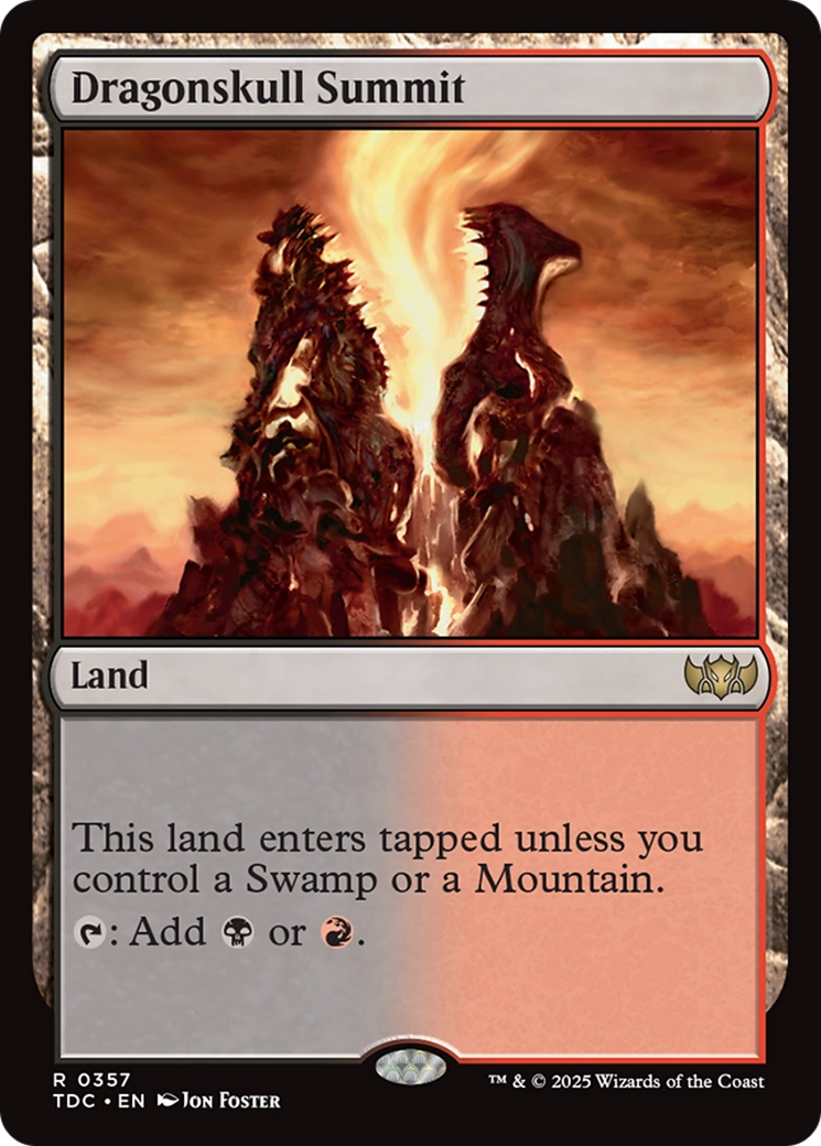 Dragonskull Summit [Tarkir: Dragonstorm Commander] | Tacoma Games