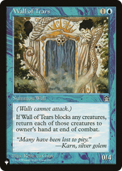 Wall of Tears [The List Reprints] | Tacoma Games