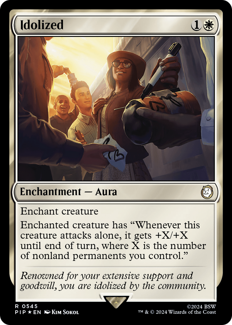 Idolized (Surge Foil) [Fallout] | Tacoma Games