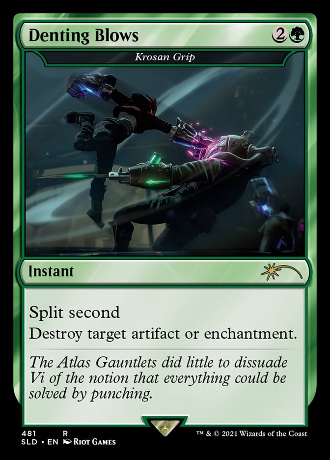 Krosan Grip - Denting Blows [Secret Lair Drop Series] | Tacoma Games