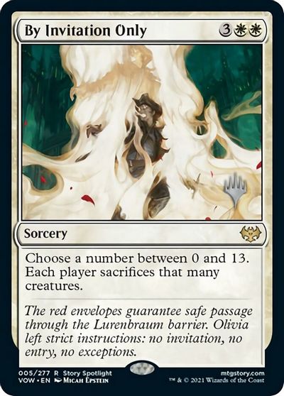 By Invitation Only (Promo Pack) [Innistrad: Crimson Vow Promos] | Tacoma Games