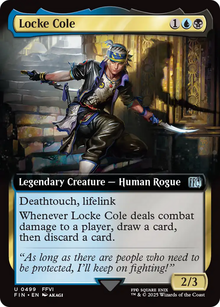 Locke Cole (Extended Art) [FINAL FANTASY] | Tacoma Games