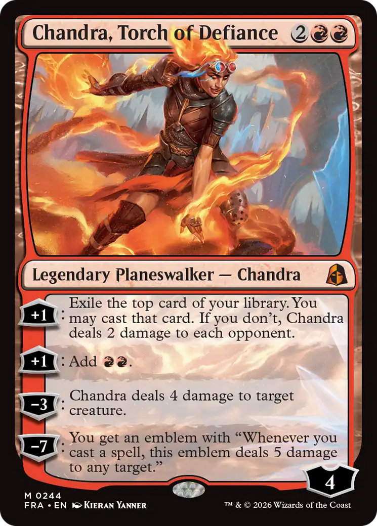 Chandra, Torch of Defiance [Reality Fracture] | Tacoma Games