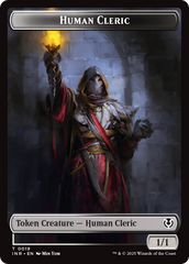 Demon // Human Cleric Double-Sided Token [Innistrad Remastered Tokens] | Tacoma Games