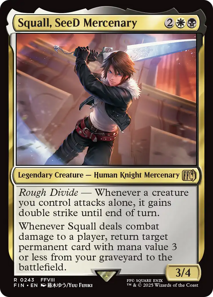 Squall, SeeD Mercenary [FINAL FANTASY] | Tacoma Games