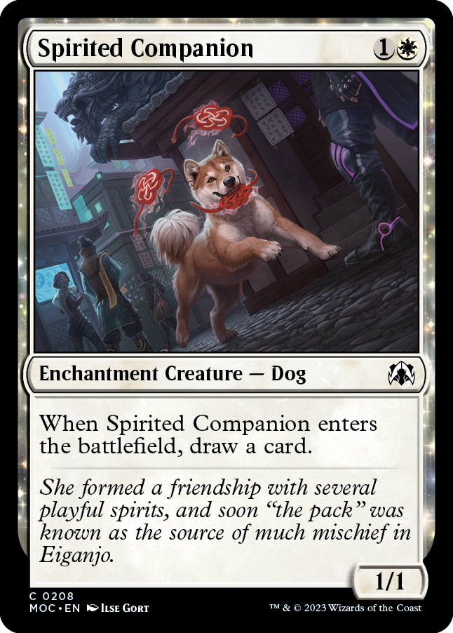 Spirited Companion [March of the Machine Commander] | Tacoma Games