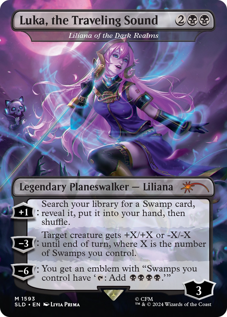 Luka, the Traveling Sound - Liliana of the Dark Realms [Secret Lair Drop Series] | Tacoma Games