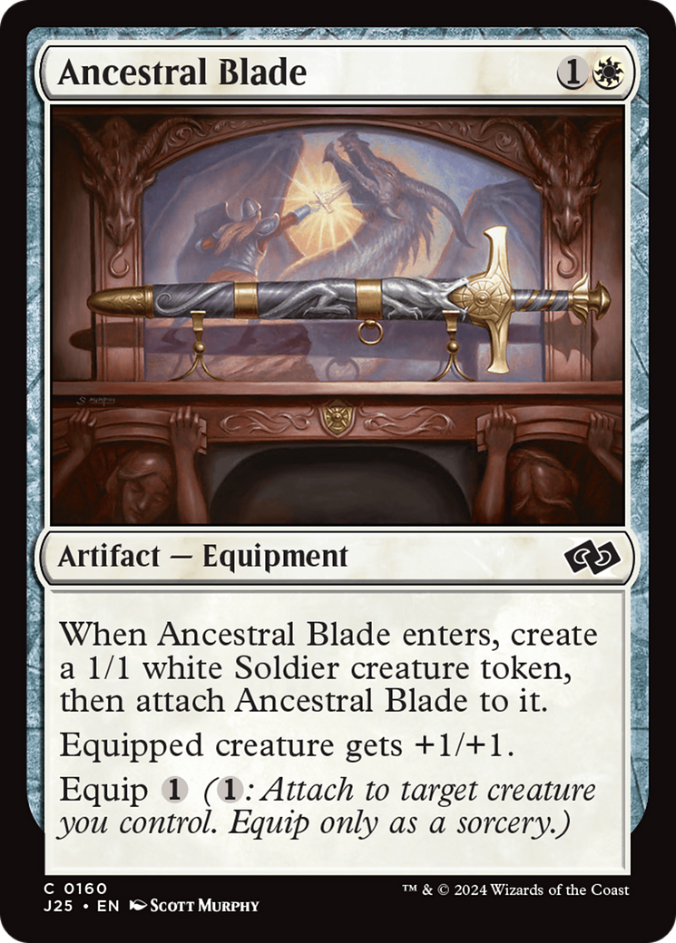 Ancestral Blade [Foundations Jumpstart] | Tacoma Games