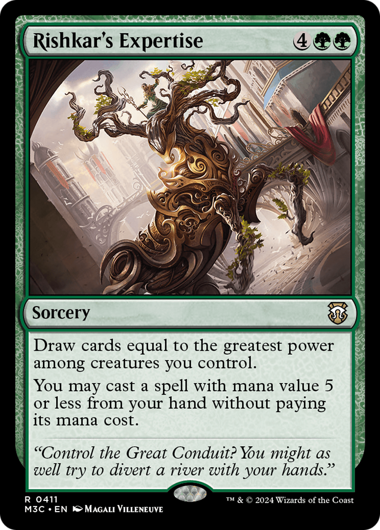 Rishkar's Expertise (Ripple Foil) [Modern Horizons 3 Commander] | Tacoma Games