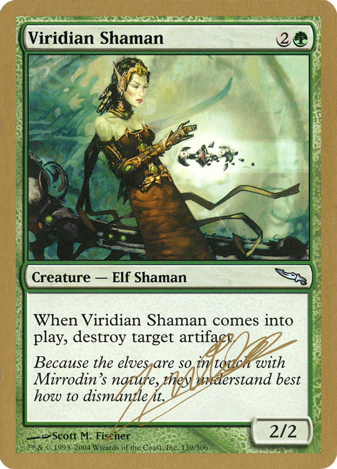 Viridian Shaman (Julien Nuijten) [World Championship Decks 2004] | Tacoma Games