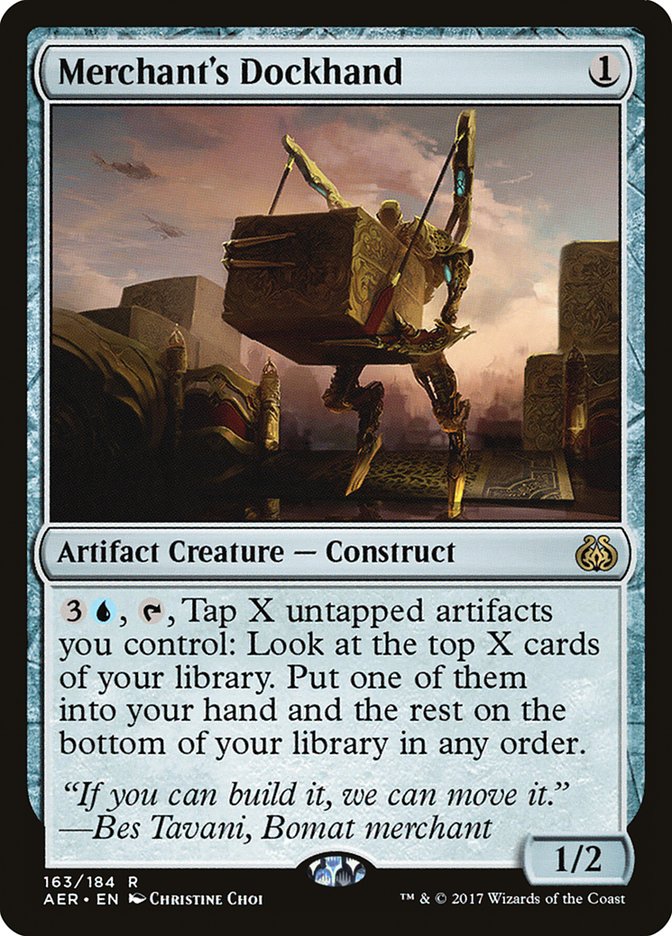 Merchant's Dockhand [Aether Revolt] | Tacoma Games