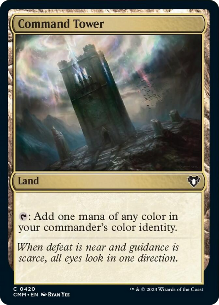 Command Tower [Commander Masters] | Tacoma Games