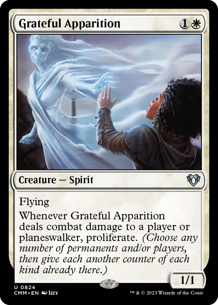 Grateful Apparition [Commander Masters] | Tacoma Games