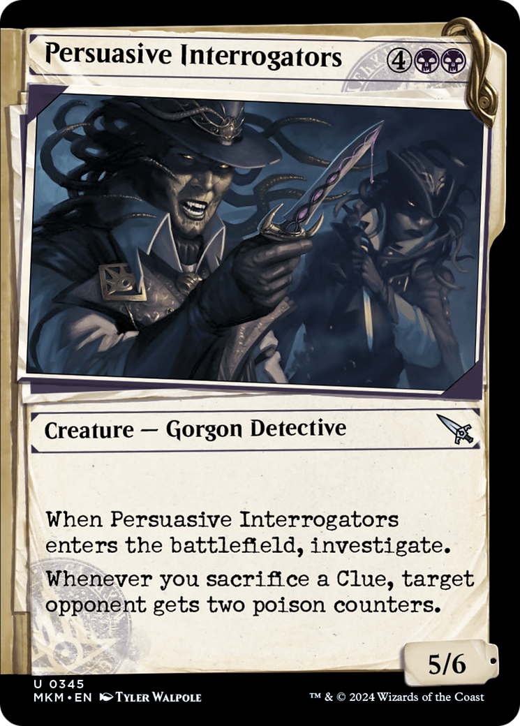 Persuasive Interrogators (Showcase) [Murders at Karlov Manor] | Tacoma Games