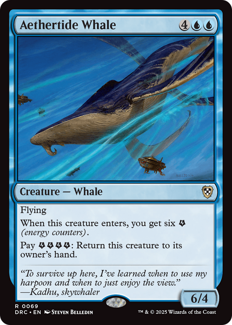 Aethertide Whale [Aetherdrift Commander] | Tacoma Games