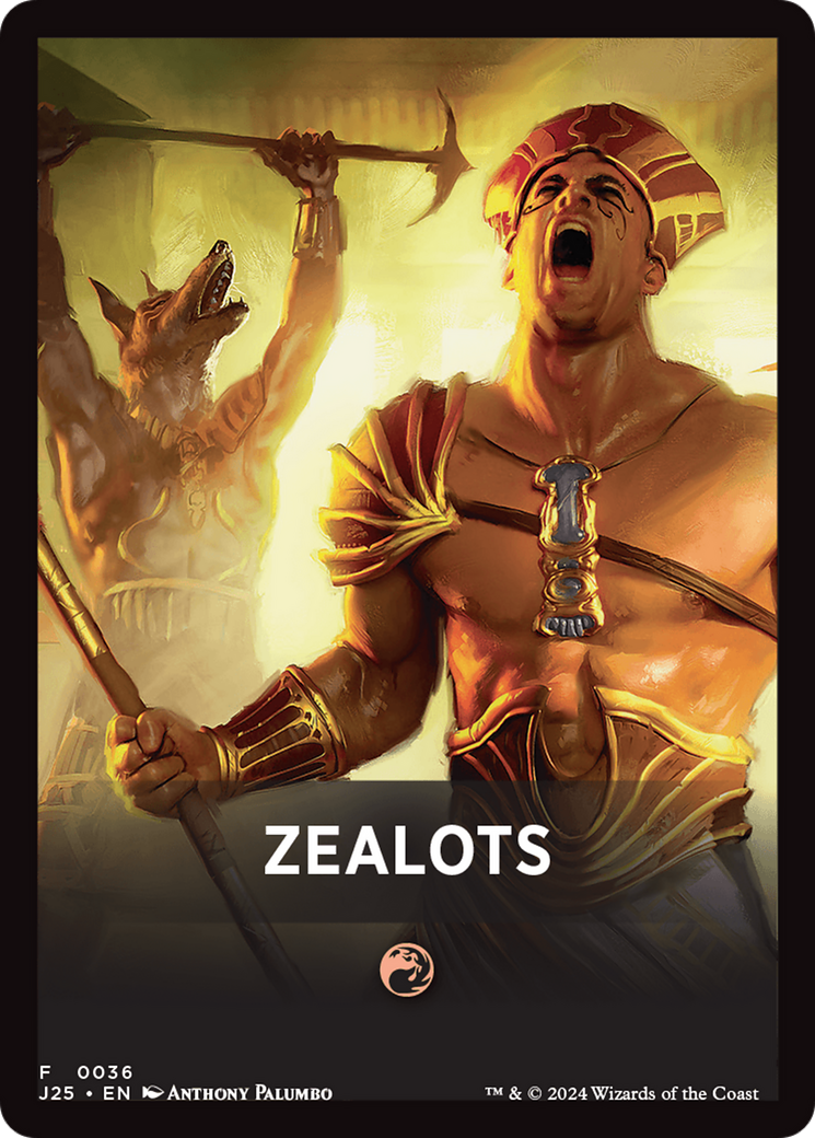 Zealots Theme Card [Foundations Jumpstart Front Cards] | Tacoma Games