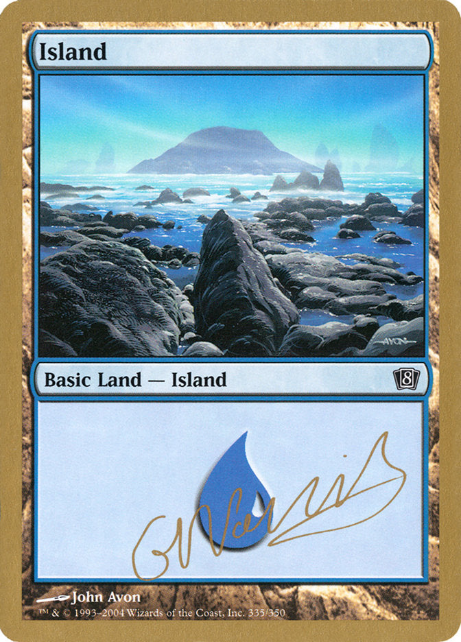 Island (gn335) (Gabriel Nassif) [World Championship Decks 2004] | Tacoma Games