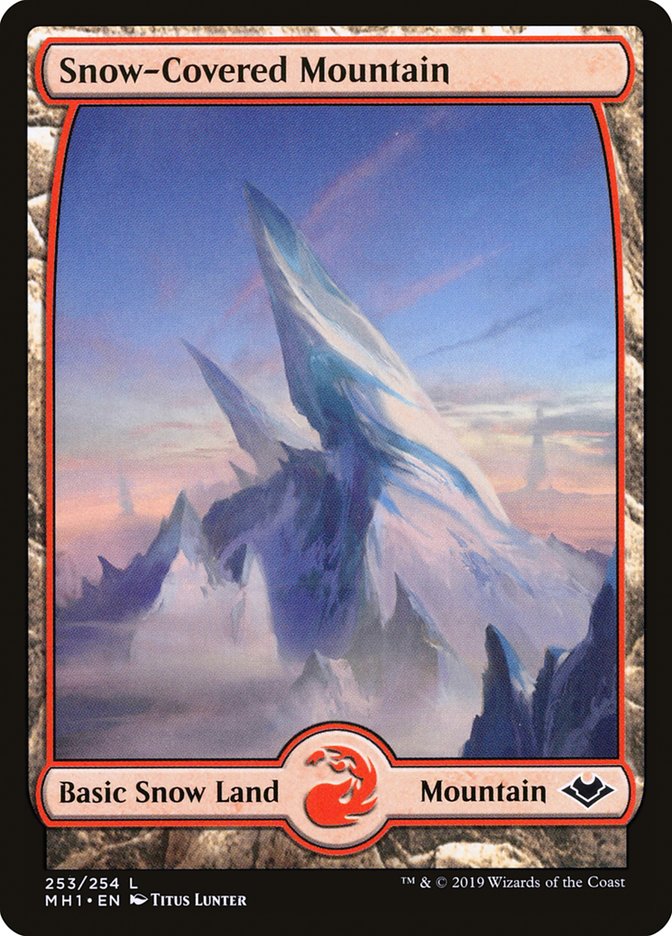 Snow-Covered Mountain [Modern Horizons] | Tacoma Games